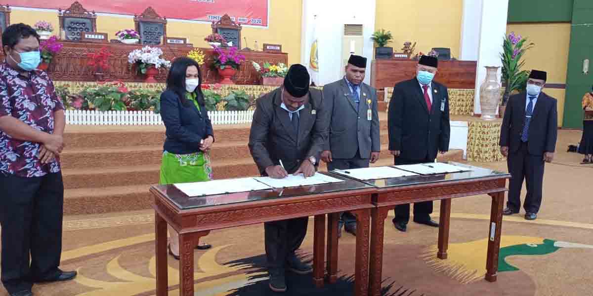 pdip-tolak-penetapan-rapbd-mimika-tahun-2021